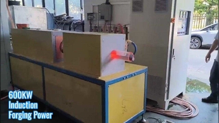Induction Hot forging Heat machine with termpering furnace 