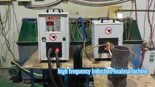HF-80AB HIGH FREQUENCY INDUCTION HEATER HEATING MACHINE
