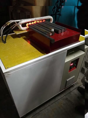 Good price Bolt Head Induction Forging Furnace Medium Frequency Induction Heating Furnace online