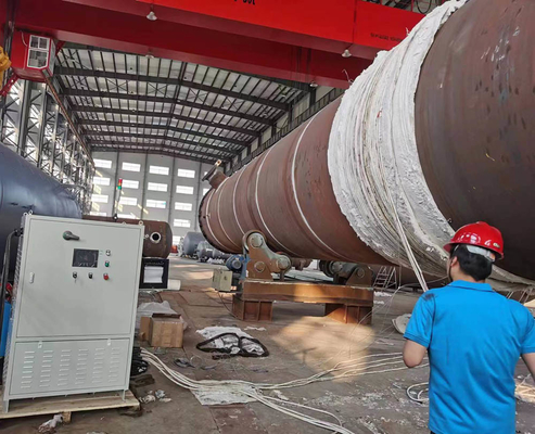 Sprzęt do indukcyjnej obróbki cieplnej o mocy 200 kW do demontażu zespołu grzewczego
