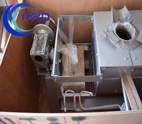 1-30KHz Induction Melting Automatic Hydraulic Steel Shell Furnace With 40KW Power Consumption And High Frequency