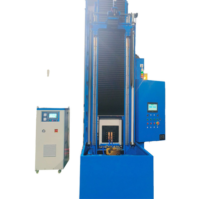 Machine de durcissement par induction entièrement automatique pour les cylindres des engrenages des arbres