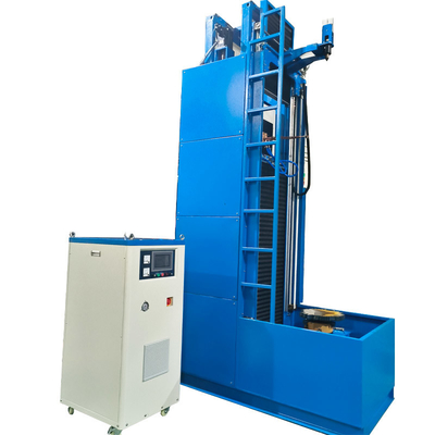 Machine de durcissement par induction entièrement automatique pour les cylindres des engrenages des arbres