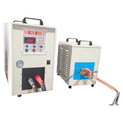 Customizable 20KW Super High Frequency Induction Heat Treatment Machine For Heating Metals Fittings