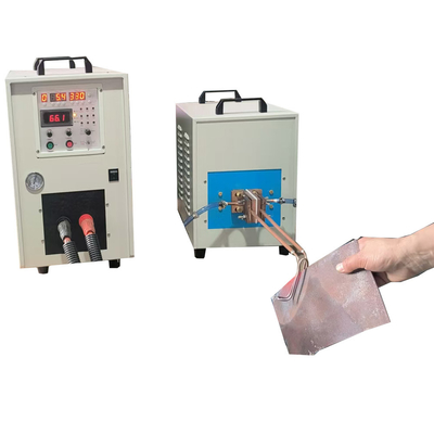 Customizable 20KW Super High Frequency Induction Heat Treatment Machine For Heating Metals Fittings
