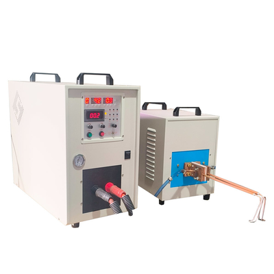 Customizable 20KW Super High Frequency Induction Heat Treatment Machine For Heating Metals Fittings