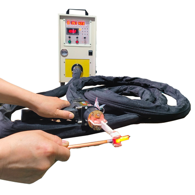 Handheld IGBT Induction Brazing machine for Welding Brass Corner Joint / Cooper Connectors