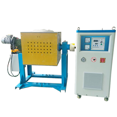3 Phase 380V-480V Power Supply Induction Melting Furnace With 120KW Power Consumption And Machinary Test Report
