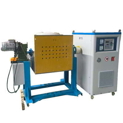 3 Phase 380V-480V Power Supply Induction Melting Furnace With 120KW Power Consumption And Machinary Test Report
