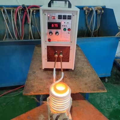 15KW High Frequency Induction Heater with 30-100kHz Frequency and 2kg-5kg Capacity for Melting and Forging