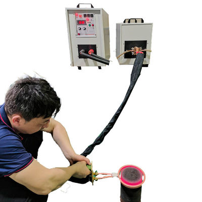 Handheld High Frequency Induction Heating Machine with Coaxial Flexible Connection 2m 50kw Actual Power and 380V-480V Work Voltage