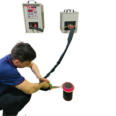 Handheld High Frequency Induction Heating Machine with Coaxial Flexible Connection 2m 50kw Actual Power and 380V-480V Work Voltage