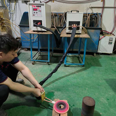 Handheld High Frequency Induction Heating Machine with Coaxial Flexible Connection 2m 50kw Actual Power and 380V-480V Work Voltage