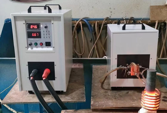 CE Certificated Vertical Type High Frequency Induction Heater with Infineon IGBT for Efficient Heating and Quenching
