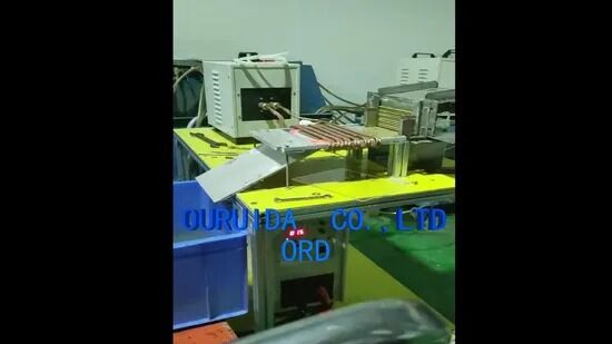 China Factory Direct Supply IGBT High Frequency Induction Hot Forging Heating Machine for Hammering The Steel Bar, Rod and Copper Bar (HF-40KW)