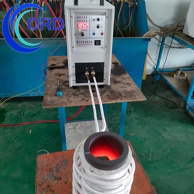 Low Price and Best Quanlity IGBT Induction Smelting Genertor for Metallery Machinery Hf-25kw with 8kg Smelting Furnace