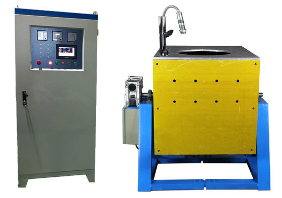 Bon prix four de fonte d'induction de cuivre du fer 200KGS four à induction à moyenne fréquence 300KW en ligne
