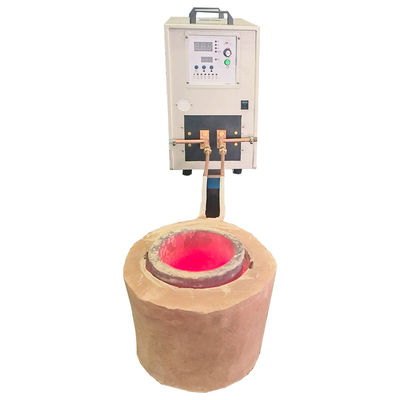 Harga bagus Mesin pencairan induksi IGBT dengan efisiensi tinggi dengan tungku 30KG MF-60KW on line