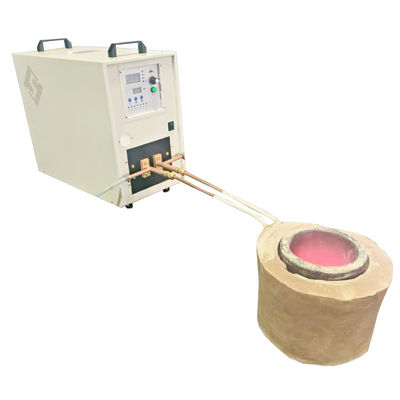 Good price Crucible Tilt Medium Frequency Magnetic Field Stirring High Frequency Induction Heater for Melting Stations online