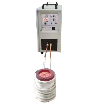 Хорошая цена IGBT высокочастотная индукционная плавильная печь оборудование для плавки золота, серебра, меди и т. д. с графитом и кварцевым плавильным плавком (HF-25KW) онлайн