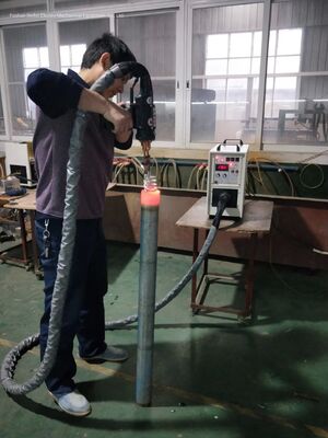 Prezzo buono Vendita a caldo Macchina di riscaldamento ad induzione ad alta frequenza portatile Hf-40kw in linea