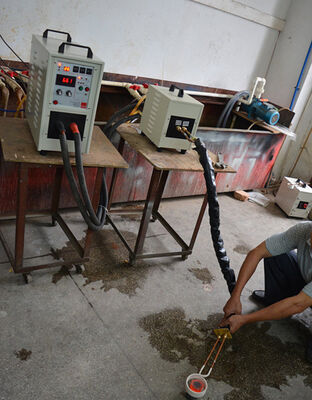 Bom preço Máquina de aquecimento por indução de alta frequência Hf-25kw on-line