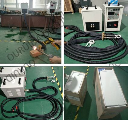 Bon prix Équipement de chauffage par induction ultra-stable avec connexion flexible de 2 M Hf-40ab en ligne