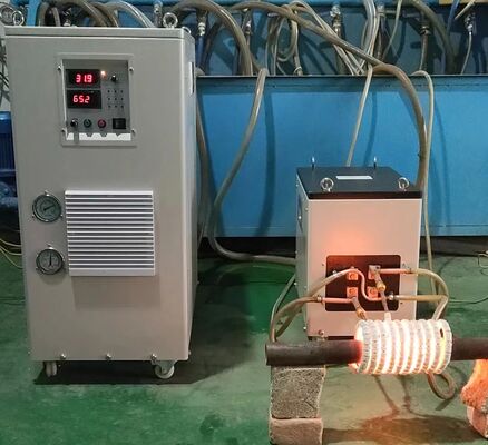 Bon prix Prix direct d'usine en Chine Mf-80kw Machine de chauffage par induction à moyenne fréquence pour le trempage et le recuit de pièces métalliques mécaniques en ligne