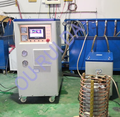 Prezzo buono Attrezzatura digitale a induzione per il trattamento termico di accessori per refrigerazione (DSP-100KW) in linea