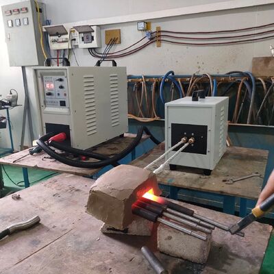 Good price Sf-25kw Ultrasonic Frequency Induction Heating Machine for Steel Bar Hot Forging online